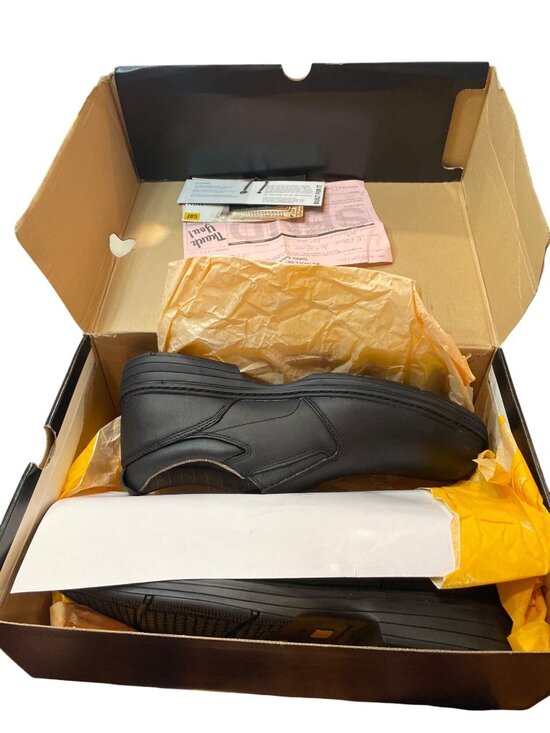 Caterpillar Cat Ergo SRX T963 mens steel toe slip black loafers sz 11 SKU 10-514 main image 15